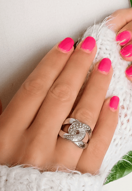 Anillo LAZO RADIANTE con Circonitas Plateado