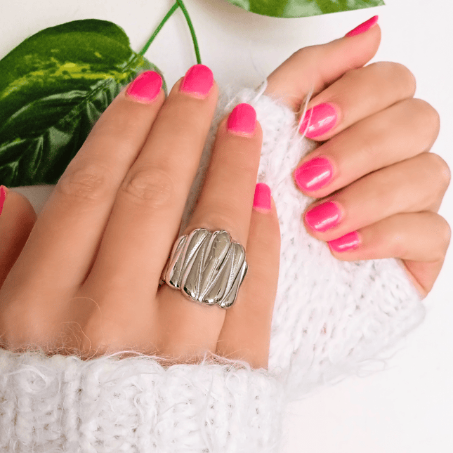 Anillo ONDAS Plateado