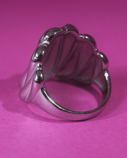 Anillo ONDAS Plateado
