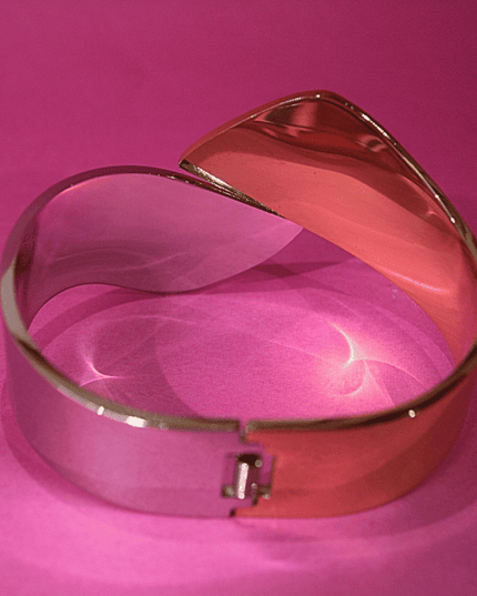 Brazalete DÚO Brillante Dorado y Plateado
