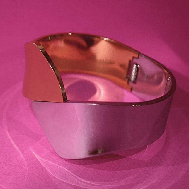 Brazalete DÚO Brillante Dorado y Plateado