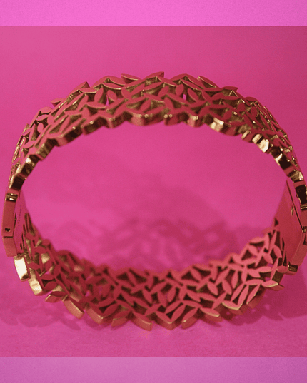 Brazalete NATURA Orgánico Dorado