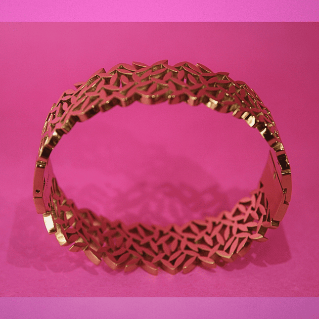 Brazalete NATURA Orgánico Dorado