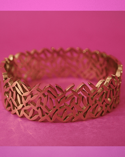 Brazalete NATURA Orgánico Dorado