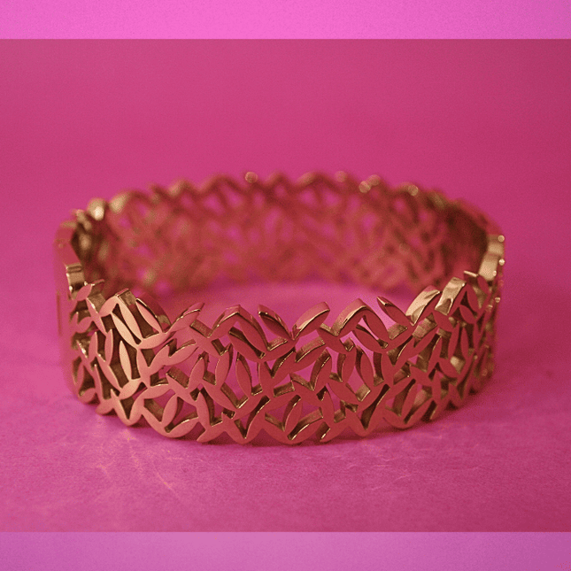Brazalete NATURA Orgánico Dorado