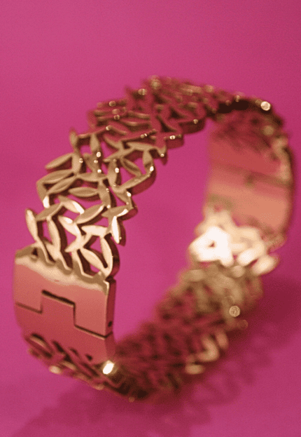 Brazalete NATURA Orgánico Dorado