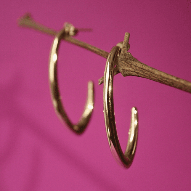 Pendientes ARCO ELEGANTE Dorado