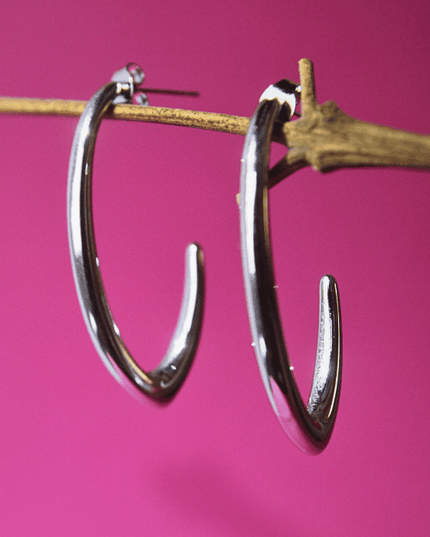 Pendientes ARCO ELEGANTE Plateado