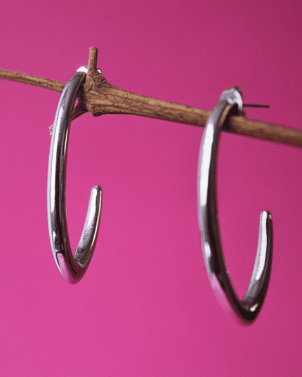Pendientes ARCO ELEGANTE Plateado